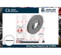 ZIMMERMANN 250.5702.20 Brake Disc Front Fits Ford Tourneo Custom Transit