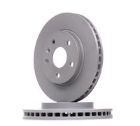 2x Brake disc internally vented 430.2614.20 ZIMMERMANN for SAAB OPEL CHEVROLET