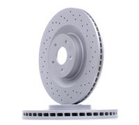 X2 PCS 610.3726.52 BRAKE DISC ZIMMERMANN