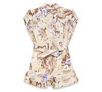 ZIMMERMANN Coco playsuit - Neutrals 0-1-2