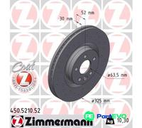 X2 PCS BRAKE DISC 450.5210.52