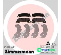 ZIMMERMANN 25007.168.1 Brake pad set