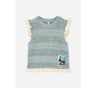Zimmermann Girls Patience Knit Top in Blue - Blue - 12 Yrs