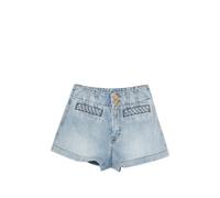 ZIMMERMANN Indra denim short - Blue 0-2