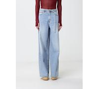 ZIMMERMANN Indra High-Waisted Wide-Leg Denim Jeans with Belt - Size: 28 - female