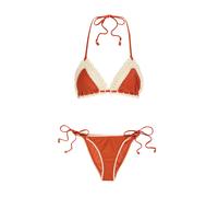 Zimmermann Mahon Crochet Stretch-polyamide Bikini - Orange - 0 (UK 8 / S)
