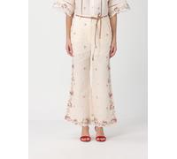 ZIMMERMANN Pants Woman color Beige - Size: 3 - female