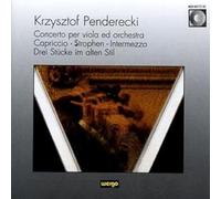Zimmermann/Pedzialek - Penderecki: Orchestral and Vocal Works