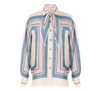 ZIMMERMANN relaxed scarf shirt - Neutrals 0P-0-1-2-3-4