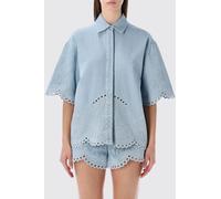 ZIMMERMANN Shirt Woman color Blue - Size: 2 - female