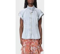 ZIMMERMANN Shirt Woman color Blue - Size: 2 - female