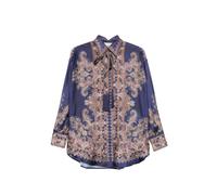 ZIMMERMANN Valiant relaxed shirt - Blue 0-1-2-3-4