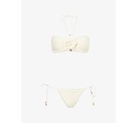 Zimmermann Womens Zimmermann Awaken Crochet Flower Bikini Cream 1