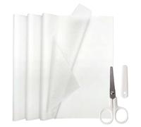 Zimoer 100 Sheets Acid-Free White Tissue Paper, 50x70cm Large Size for Gift Wrapping, Clothing Packing, Craft Projects and Fragile Items Protection