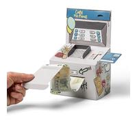 Zimoer DIY Money Gift Box - Creative ATM Cash Present for Birthdays, Weddings & Special Occasions - Personalised Design with Stickers & Handwritten Messages (Xmas, Farbig;25)