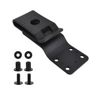 Zimoer Knife Case Belt Clip, Universal Size, 360 Degree Swivel Holder, Accessory for Knife Sheath Making, Black