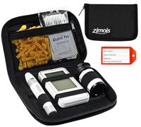 zimois Diabetes Travel Case For One Touch Ultra 2,Glucometer Diabetic Travel Bags,Portable Glucose Monitor Case For Accu-Chek Guide