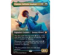 Zimone, Infinite Analyst (Borderless Art) | Secrets of Strixhaven Commander