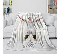 ZIMONJO Bellingham Soft Flannel Blanket - Football Warm Throws for Children Adults - Cosy Blanket for Sofa Bed Travel Outdoor - Suitable Christmas Birthday Idea 40x50inch(100x130cm)