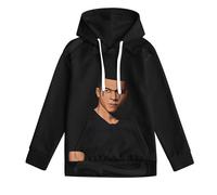ZIMONJO M.b.a.p.p.e 3D Printed Kids Hoodie Boys - Football Long Sleeve Top Kids Hoodie with Pocket - Gift for Daughter Granddaughter Niece 8-10Y