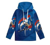 ZIMONJO M.b.a.p.p.e Kids Hoodie Boys - Football 3D Printed Long Sleeve Top - Kids Casual Fashion Sweatshirt - Gift for Son Grandson Nephew 10-12Y