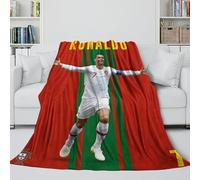 ZIMONJO Ronaldo Cozy Blanket - Portugal Football Soft Blanket Birthday Gift for Hubby Boyfriend Girlfriend Neighbor - Bed Sofa Office Crib 70x80inch(180x200cm)