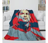 ZIMONJO Ronaldo Fleece Blanket - Portugal Football Air Conditioner Blanket Birthday Gift for Sister Brother Nephew Niece Colleague All Seasons - Sofa Bed Decor 50x60inch(127x152cm)