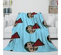 ZIMONJO Ronaldo Soft Blanket - Portugal Football Blanket Birthday Gift for Hubby Boyfriend Girlfriend Neighbor - Trendy Blanket Brightens Up The Room With The Vivid Colours 70x80inch(180x200cm)