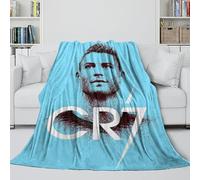 ZIMONJO Ronaldo Soft Blanket - Portugal Football Blanket for Kid Grandson Parent Hubby Boyfriend - Bed Sofa Office - Give Warmth And Care to Those You Love 60x80inch(150x200cm)
