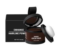 Zimoya Hairline Powder, Hairline Powder Instantly Conceals Hair Loss, Enhance Hairline Powder, Hair Toppers For Women & Men, Hair Fibers For Thinning Hair, Root Up, 4g