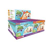 ZIMPLI - 16 x Eco Gelli Play, Magically turns water into thick, colourful goo, Children's Montessori Preschool Play Toy, Eco-Friendly Play Toy