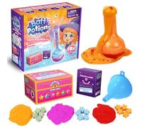 ZIMPLI Baff Potions, Includes 18 Magical Mix-Ins that Fizz, Explode and Colour The Water, Science & Educational Bath Bombs Experiment Kit, Birthday, Xmas Gift for Boys & Girls