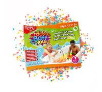 12 Use Crackle Baff Stocking Filler Foil Bags from Zimpli Kids, Magically Makes Your Water Crackle, Pop and Change Colour, Xmas Party Fillers Favours, Birthday Gifts Presents for Children