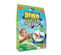 ZIMPLI Dino Slime Play Green, 2 x Dinosaur figures, Magically turns water into gooey, colourful slime, STEM Toy, Dinosaur Toys for Boys, Xmas Gift, UK Made