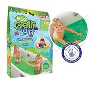 ZIMPLI - Eco Gelli Baff Green, 1 Bath or 6 Play Uses, As if by Magic turns into thick, colourful goo, Sustainable, Recyclable Toy for Girls & Boys