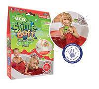 ZIMPLI - Eco Slime Baff Red, 1 Bath or 4 Play Uses, Magically turns water into gooey, colourful slime, Eco-Conscious Bath Toys for Children, Messy & Multi-Sensory