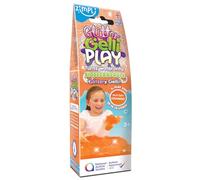ZIMPLI Glitter Gelli Play Orange, Magically turns water into thick, glittery goo, Play Tray Toys for Kids, Water Play, Certified Biodegradable