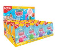 Zimpli Kids 16 x Baff Bombz Value Party Bath Bomb Favours Set, Party Bag Fillers for Birthday Parties, Children's Small Gifts, Party Bag Toys, Bath Fizzers, Spa Bubble Bath Bombs