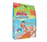 Zimpli Kids 18 Use Baff Water Colours Pack Age 3+, Bathing Drops, Primary Colour Games, Children’s Development Mind Bath Toys, Unusual Unique Gifts for Boys & Girls
