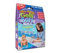 Zimpli Kids Colour Changing Gelli Baff Blue to Purple, 1 Bath or 6 Play Uses, Magically turns water into thick, colour changing goo, Sensory Bath Toy, Water Play for Children