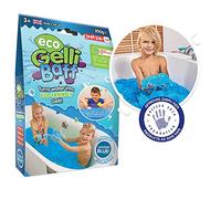 Zimpli Kids Eco Gelli Baff Blue, 1 Bath or 6 Play Uses, Magically turns water into thick, colourful goo, Eco-Friendly Bath Toy, Environmentally Friendly Gift for Children, Certified Biodegradable