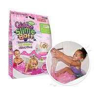 Zimpli Kids Eco Glitter Slime Baff Pink, 1 Bath or 4 Play Uses, Magically turns water into gooey, glittery slime, Environmentally Safe, Eco Friendly Children’s Bath Toy, Slime Activators