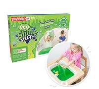 Zimpli Kids - Eco Slime Play Green, Magically turns water into gooey, colourful slime, Environmentally Friendly Preschool Learning Toys for Toddlers, Sustainable, Recyclable Play Toy, Eco-Friendly