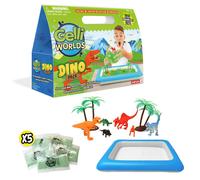 Zimpli Kids Gelli World Dino Fantasy Unicorn Fairy Play Includes Inflatable Tray