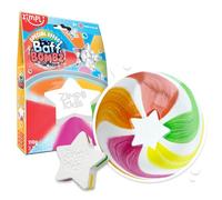 Zimpli Kids Star Bath Bomb, Multicolour Special Effect Bath Fizzers, Children's Bath Bomb Gift, Xmas Stocking Filler for Kids, Christmas Present