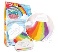 Zimpli Kids - Large Dino Surprise Bath Bomb, 6 Surprise Dinosaur Toys to Collect in Total, One Per Bath Bomb, Children's Fizzing Toy, Birthday Gift for Boys & Girls, Stocking Filler Present