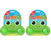 ZIMPLI - Large Frog Baff Bombz on Gift Card, Bath Bombs for Boys & Girls, Party Bag Fillers, Prizes, Rewards, Pinata Toys, Pocket Money Gift (Pack of 2)
