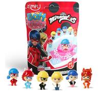 ZIMPLI Large Miraculous Surprise Bath Bomb, 1 of 6 Surprise Miraculous Toys to Collect, One per Baff Bomb, Collectable Gifts for Girls & Boys