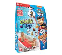 ZIMPLI - Paw Patrol Gelli Baff Red with Floating 3D Bath Sticker, 1 Bath or 6 Play Uses, Magically turns water into thick, colourful goo, Bath Toys, UK Made
