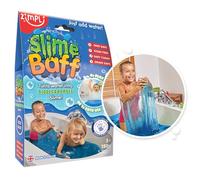 ZIMPLI - Slime Baff Blue, 1 Bath or 4 Play Uses, Magically turns water into thick, gooey slime, Kids Bath Toys, UK Made, Pocket Money Gift, Christmas Stocking Filler